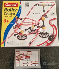 Gioco Roller coaster  8 metri mini rail Quercetti