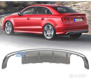 DIFFUSORE AUDI A3 8V SEDAN 13-16 LOOK S3