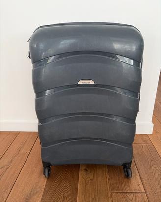 Valigia American Tourister grigio scuro