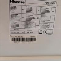 Frigorifero doppiaporta hisense FSN519WF pezzi