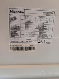 Frigorifero doppiaporta hisense FSN519WF pezzi