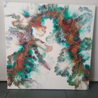 Quadro moderno dipinto a mano