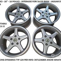 Cerchi In Lega Da 16" Per Bmw - Jaguar 5x120