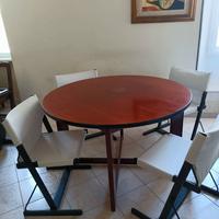 Set 4 sedie design Piero De Martini per Cassina