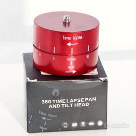 Testa Time Lapse con Panoramica a 360° e Tilt