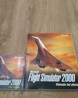 Gioco pc Flight Simulator 2000 originale