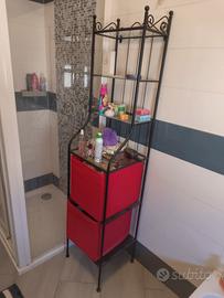 Mobile bagno etagere nero Ikea mod. Ronnskarr