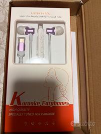 Cuffie a filo con ingresso mini usb