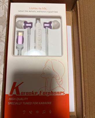 Cuffie a filo con ingresso mini usb
