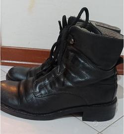 Stivaletti/Anfibi da Donna Vera pelle N 37.