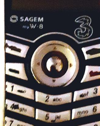 CELLULARE DA COLLEZIONE SAGEM my W8