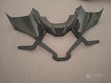 Spoiler alettone anteriore per moto