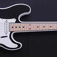 JIMI HENDRIX Guitar Shaped Wooden Box