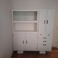 Mobile credenza con vetrina e casetti anni 40