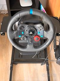 Logitech g29 + cambio logitech g25 + postazione