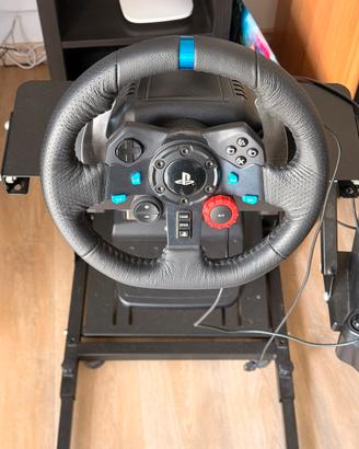 Logitech g29 + cambio logitech g25 + postazione
