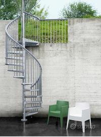 Scala a chiocciola per esterno