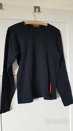 Tee shirt uomo manica lunga nero Luna Rossa