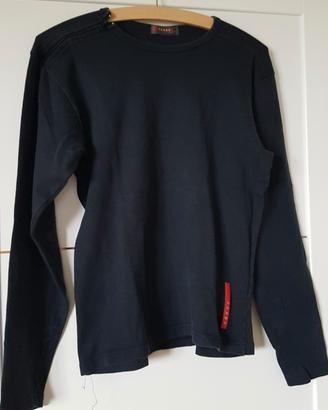 Tee shirt uomo manica lunga nero Luna Rossa