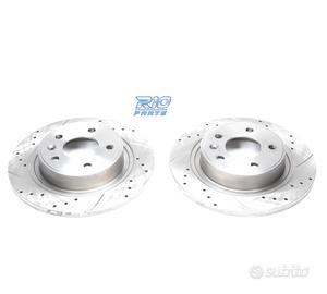 DISCHI FRENO FORATI E SCANALATI PER RENAULT