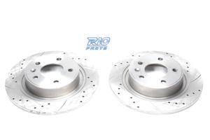 DISCHI FRENO FORATI E SCANALATI PER RENAULT