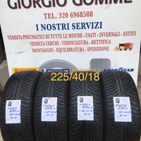 Gomme usate invernali 225/40/18 di prima selta