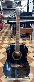 IBANEZ PF15 Black CHITARRA ACUSTICA NERA