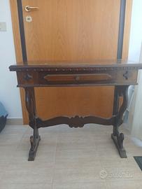 consolle antico in legno 