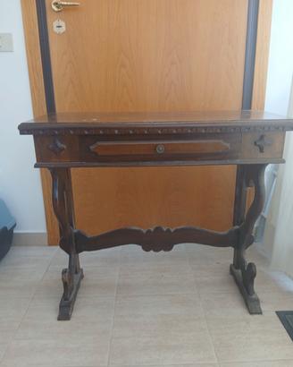 consolle antico in legno 