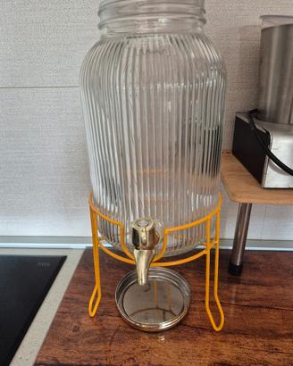 Dispenser in vetro con beccuccio 