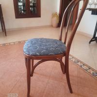  N 4 sedie con imbottitura nuova