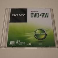 DVD+RW riscrivibile 4,7 Gb marca Sony
