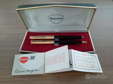 Aurora 98 stilografica + penna del 1961