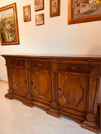 Madia in Castagno Massello 195  x 50 cm