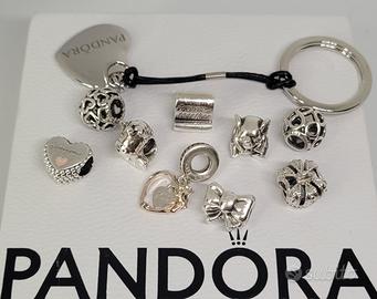 Set 9 Charm Pandora Originali 