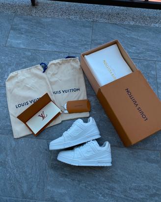 Louis Vuitton LV Trainer Sneakers White Uomo