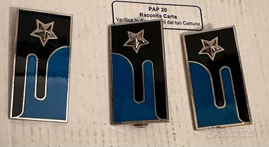 Mostrine meralliche esercito italiano