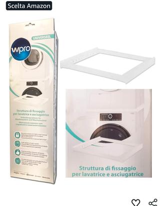 kit divisore lavatrice asciugatrice universale 