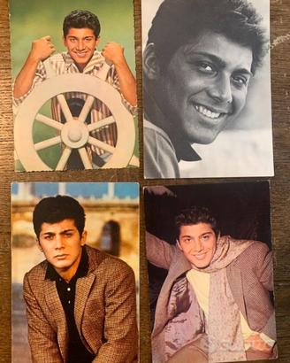VECCHIE CARTOLINE CANTANTI ANNI 60 PAUL ANKA