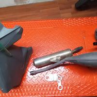 serbatoio più marmitta più staffa ch racing 