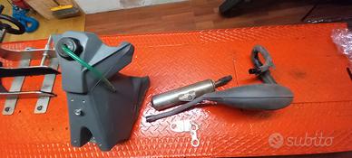 serbatoio più marmitta più staffa ch racing 