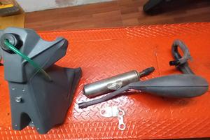 serbatoio più marmitta più staffa ch racing 