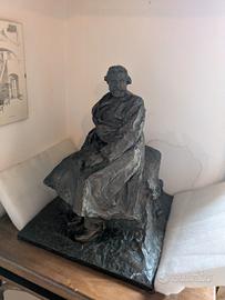 Scultura in bronzo: bozzetto G. Verdi di Laforêt