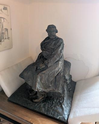 Scultura in bronzo: bozzetto G. Verdi di Laforêt