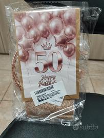 kit per 50 anni donna oro rosa