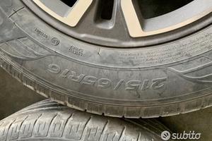 Cerchi con pneumatici jeep renegade da 16 pollici