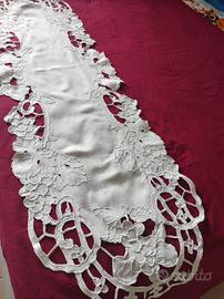 antico runner in puro  lino