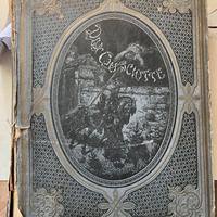 LIBRO ANTICO - Don Chisciotte della Mancia 1880 fo