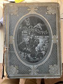LIBRO ANTICO - Don Chisciotte della Mancia 1880 fo