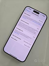 Iphone 15 pro max 256gb bianco expert